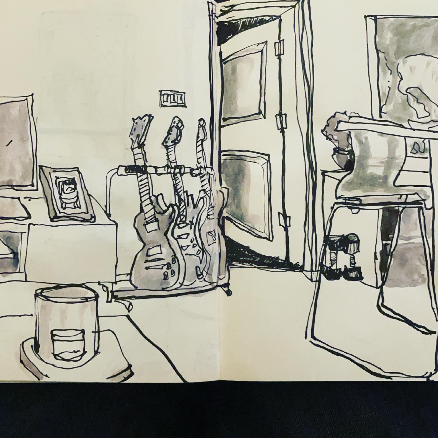 Early Morning Sketching