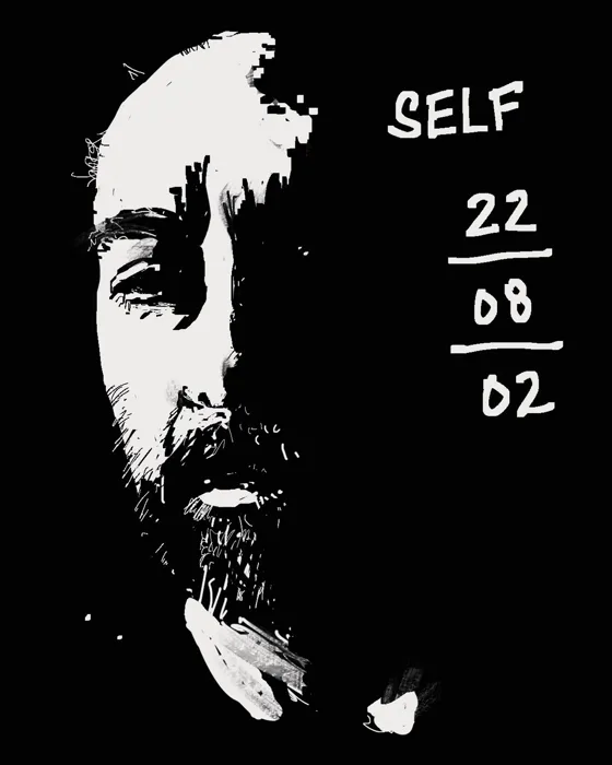 Monochrome Self Portrait