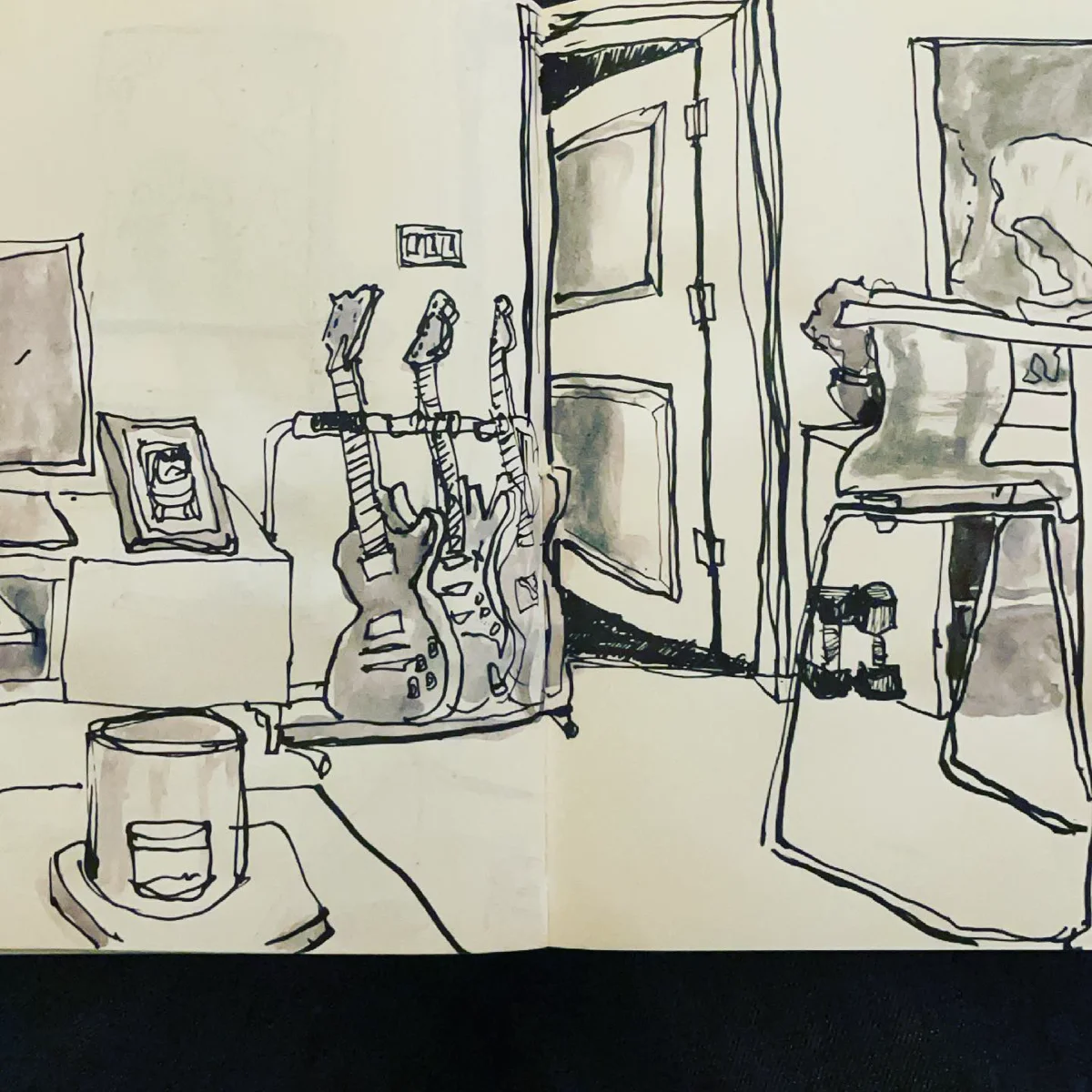 Early Morning Sketching