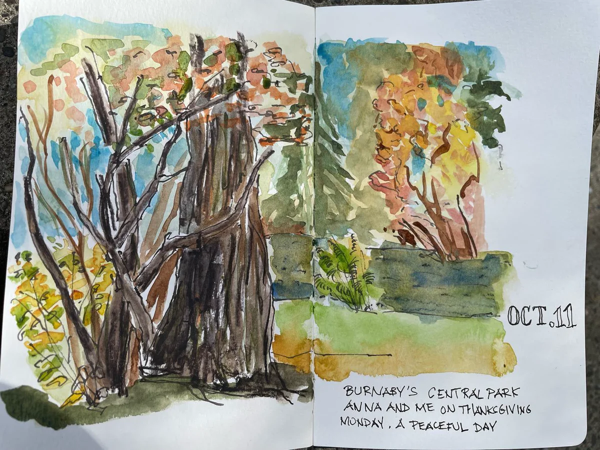 Central Park Burnaby Autumn